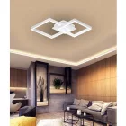 MasterLED Galaxis Herkules 70 W-os 54x54 cm fehér LED távirányítós mennyezeti lámpa