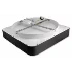 MasterLED Galaxis Aries 54 W-os 40x40 cm fehér LED távirányítós mennyezeti lámpa