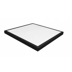   MasterLED 40 W-os szögletes 60x60 cm natúr fehér fekete keretes falon kívüli led panel