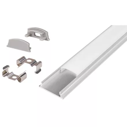 Masterled LED  Alumínium Profil, Rugalmas 2m, Eloxált 