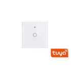 MasterLED Fehér üveg WIFI-s érintő villanykapcsoló(101+N)