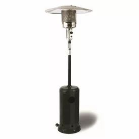   Eurolamp Gáztűzhely Gomba alakú, 13,5 kW teljesítménnyel és 945 g/h fogyasztással, 81x81x221 cm, fekete