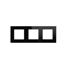 MasterLED Tripla fekete üvegkeret