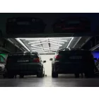 Berge Hexagon LED Garázsvilágító, 210W 2430x4850mm, 6500K