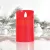 Eurolamp karácsonyi piros elemes gyertya 12,5x7,5cm 2db