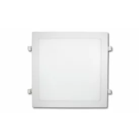   EcoLight 24 W-os süllyesztett natúr fehér négyzet alakú LED-es mennyezetlámpa