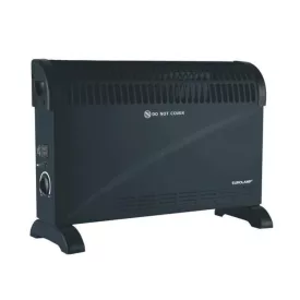 Eurolamp Konvektor fűtőtest turbó móddal, 2000W, fekete