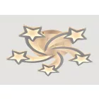 Lucero Yuki 140 W-os 67 cm átmérőjű fehér LED távirányítós és mobil applikációval vezérelhető mennyezeti lámpa