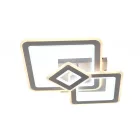 Lucero Ryder 130 W-os 50 cm átmérőjű fehér LED távirányítós és mobil applikációval vezérelhető mennyezeti lámpa