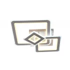 Lucero Ryder 130 W-os 50 cm átmérőjű fehér LED távirányítós és mobil applikációval vezérelhető mennyezeti lámpa