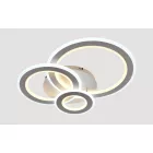 Lucero Chase 115 W-os 50 cm átmérőjű fehér LED távirányítós és mobil applikációval vezérelhető mennyezeti lámpa