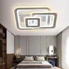 Lucero Marshall 140 W-os 50 cm átmérőjű fehér LED távirányítós és mobil applikációval vezérelhető mennyezeti lámpa