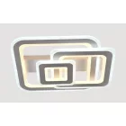 Lucero Marshall 140 W-os 50 cm átmérőjű fehér LED távirányítós és mobil applikációval vezérelhető mennyezeti lámpa