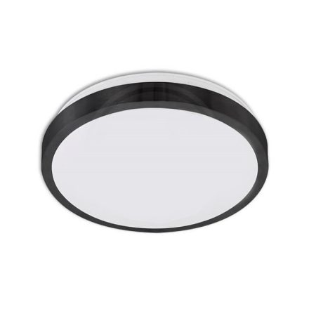 MasterLED Solen Ø330 mm kerek fekete mennyezeti lámpa E27 foglalattal