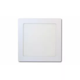   EcoLight 12 W-os falon kívüli natúr fehér négyzet alakú LED-es mennyezetlámpa
