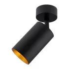 MasterLED Eris fekete-arany mennyezeti lámpa keret GU10-es foglalattal