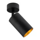 MasterLED Eris fekete-arany mennyezeti lámpa keret GU10-es foglalattal