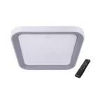 Strühm Ariel 48 W-os 505x505 mm négyzet alakú távirányítós mennyezeti lámpa IP44-es védettségű