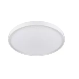   Strühm Fabio 24 W-os ø390 mm kerek natúr fehér mennyezeti lámpa IP44-es védettségű