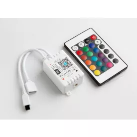   EcoLight Alexa Wi-fi-s RGB vezérlő 24 gombos infrás távirányítóval