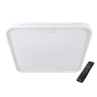 Strühm Wena 24 W-os 340x340 mm négyzet alakú távirányítós mennyezeti lámpa IP44-es védettségű
