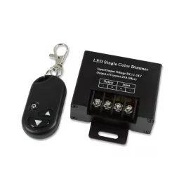   MasterLED Dimmer fényerőszabályzó 12V 20A RF távirányítóval
