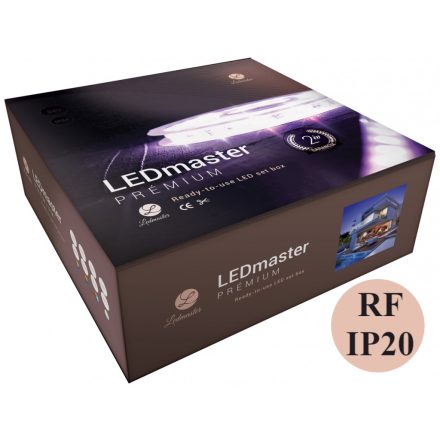 LEDmaster Prémium digitális RGB LED szalag szett rádiófrekvenciás távirányítóval IP20 - 5 méter