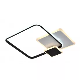   Lucero Zoard 100 W-os 50 cm átmérőjű fehér LED távirányítós és mobil applikációval vezérelhető mennyezeti lámpa