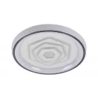 Lucero Evelin 110 W-os 50 cm átmérőjű fehér LED távirányítós és mobil applikációval vezérelhető mennyezeti lámpa