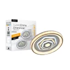 Lucero Evelin 110 W-os 50 cm átmérőjű fehér LED távirányítós és mobil applikációval vezérelhető mennyezeti lámpa