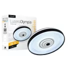Lucero Olympia 84 W-os 50 cm átmérőjű fehér LED távirányítós és mobil applikációval vezérelhető mennyezeti lámpa