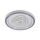 Lucero Emma 110 W-os 50 cm átmérőjű fehér LED távirányítós és mobil applikációval vezérelhető mennyezeti lámpa