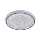 Lucero Emerencia 110 W-os 50 cm átmérőjű fehér LED távirányítós és mobil applikációval vezérelhető mennyezeti lámpa