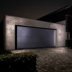 Videx Gala 11 W-os 190x113 mm ovális alakú natúr fehér fehér mennyezeti lámpa IP65-ös védettségű