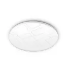 Videx Mila 24 W-os ø326 mm kör alakú natúr fehér mennyezeti lámpa IP44-es védettségű