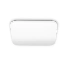   Videx Nata 48 W-os 480x480 mm négyzet alakú natúr fehér mennyezeti lámpa IP44-es védettségű