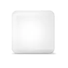 Videx Nata 48 W-os 480x480 mm négyzet alakú natúr fehér mennyezeti lámpa IP44-es védettségű