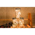 MasterLED Napelemes LED füzér mini befőttesüvegben