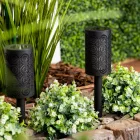 MasterLED Napelemes Mandala mintás 39 cm leszúrható lámpa