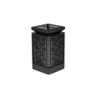 MasterLED Dekoratív napelemes négyzet alakú lánglámpa