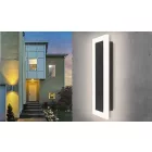 MasterLED Durango 24 W-os fekete 80 cm-es kültéri oldalfali lámpa