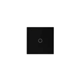   MasterLED Fekete üveg távirányítható érintő alternatív bázis kapcsoló