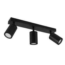   Strühm Tenor 3L fekete színű fürdőszobai lámpa GU10-es foglalattal