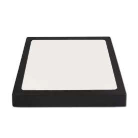   MasterLED Proma Falon kívüli ledes mennyezetlámpa 18 W natúr fehér fekete négyzet