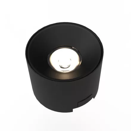 Eurolamp, Mágneses sínre szerelhető,  Ultra Slim Spot lámpa fekete, 8W, 40V, 3CCT