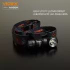 Videx LED Fejlámpa hidegfehér újratölthető akkumulátorral A055H