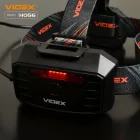 Videx LED Fejlámpa hidegfehér újratölthető akkumulátorral H056