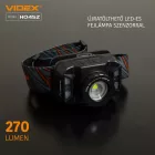 Videx LED Fejlámpa natúrfehér újratölthető akkumulátorral H045Z