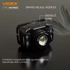 Videx LED Fejlámpa natúrfehér újratölthető akkumulátorral H045Z