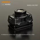 Videx LED Fejlámpa natúrfehér újratölthető akkumulátorral H045Z